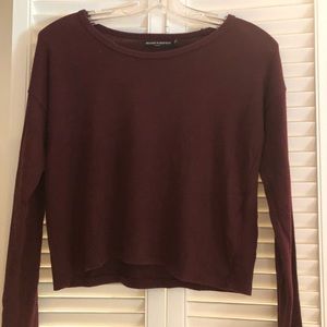 Brandy Melville Maroon Sweater